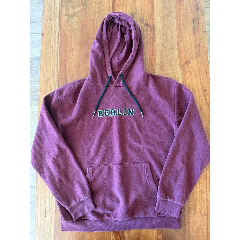 Denim & Flower Men's "Berlin" Super Soft Hoodie Size L